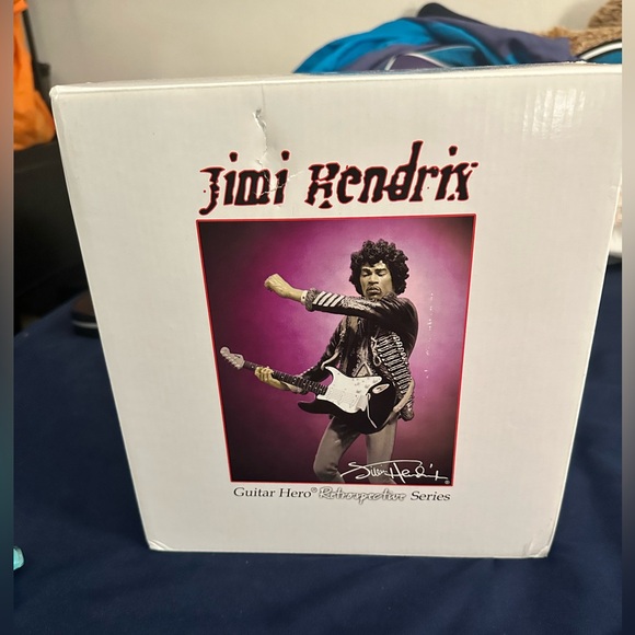 Other - Jimi Hendrix 2006 Knucklebonz Rock Iconz Guitar Hero Nostalgia Statue Figure